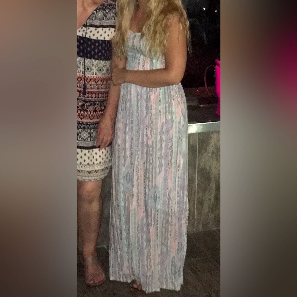 Hollister Colorful Maxi Dress